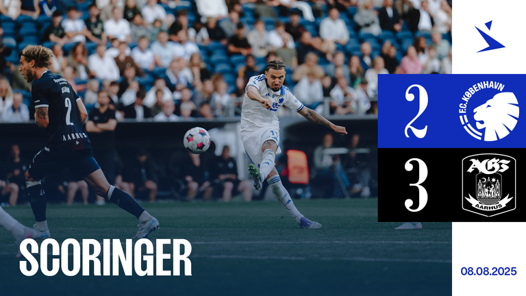F.C. København - AGF (2-3) の仮サムネイル